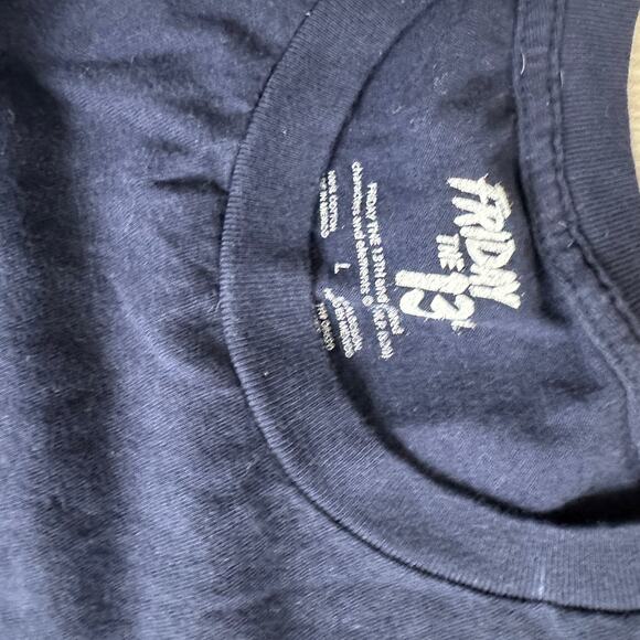 Friday The 13th Horror Graphic T-Shirt Navy Blue Large - Picture 4 of 4